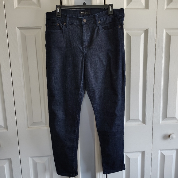 Banana Republic Skinny Fit Navy Blue Jeans 31/12 - Picture 4 of 12